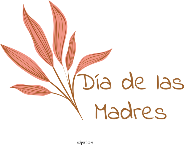 Free Holidays Leaf Logo Grasses For Dia De Las Madres Clipart Transparent Background