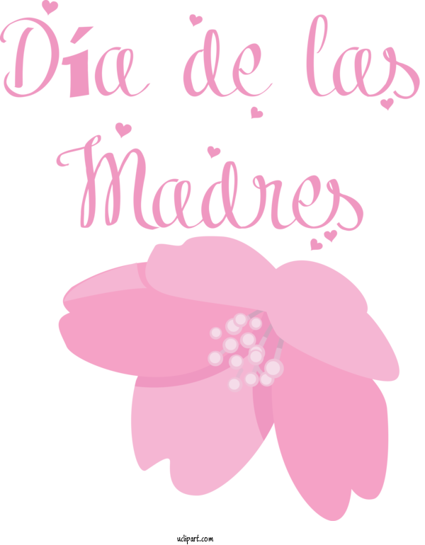 Free Holidays Floral Design Flower Petal For Dia De Las Madres Clipart Transparent Background