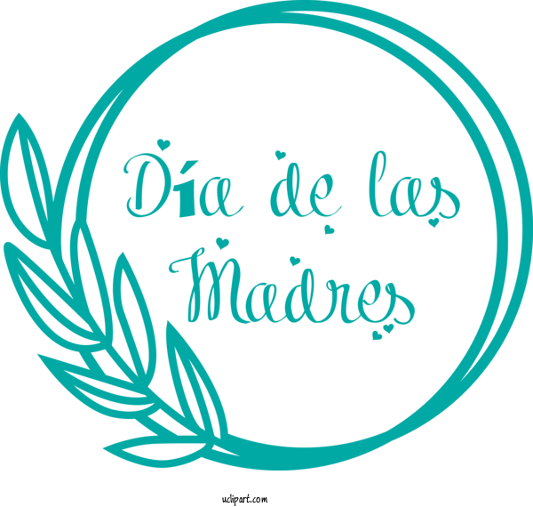 Free Holidays Line Art Logo Black And White For Dia De Las Madres Clipart Transparent Background