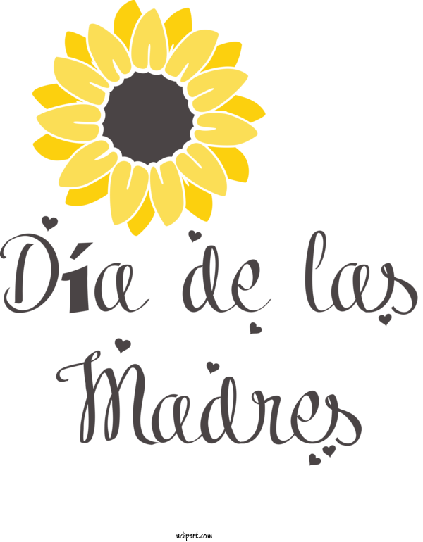 Free Holidays Cut Flowers Floral Design Logo For Dia De Las Madres Clipart Transparent Background