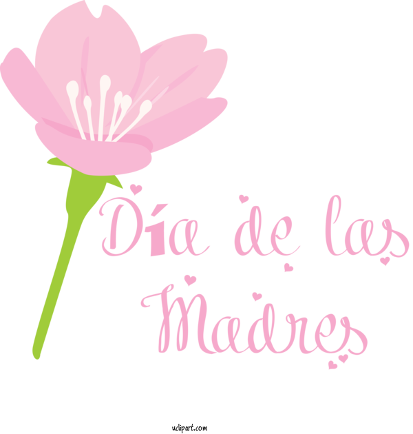 Free Holidays Plant Stem Floral Design Herbaceous Plant For Dia De Las Madres Clipart Transparent Background