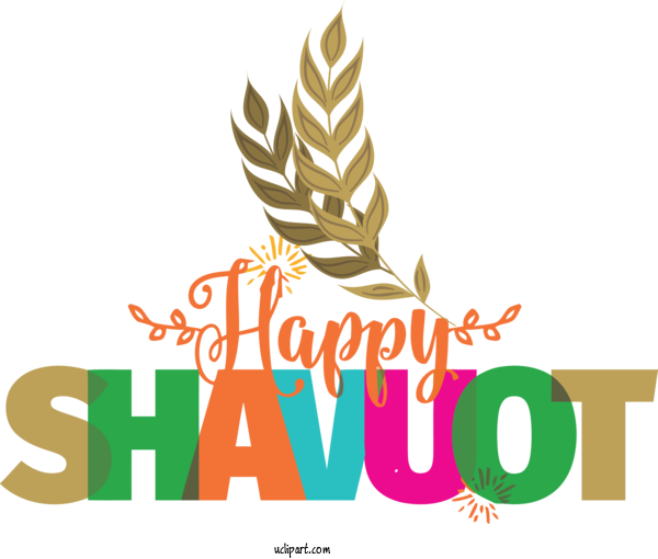 Free Holidays Logo Leaf Meter For Shavuot Clipart Transparent Background