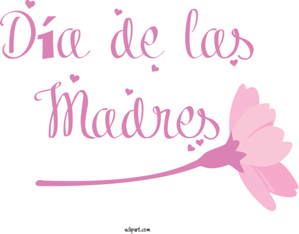 Free Holidays Logo Flower Petal For Dia De Las Madres Clipart Transparent Background