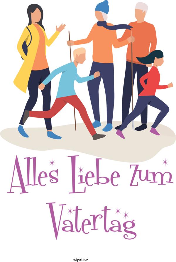 Free Holidays Royalty Free Design For Alles Liebe Zum Vatertag Clipart Transparent Background