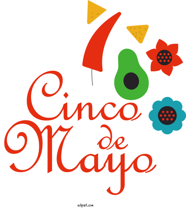 Free Holidays Flower Logo Me Conto Un Pajarito For Cinco De Mayo Clipart Transparent Background