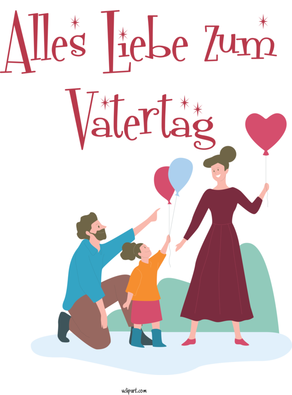 Free Holidays Father Of The Bride Valentine's Day Toddler M For Alles Liebe Zum Vatertag Clipart Transparent Background