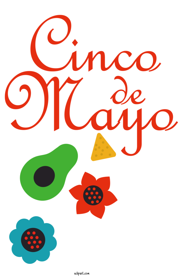 Free Holidays Logo Stencil Line For Cinco De Mayo Clipart Transparent Background