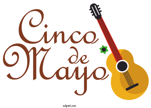 Free Holidays String Instrument Acoustic Guitar Guitar For Cinco De Mayo Clipart Transparent Background