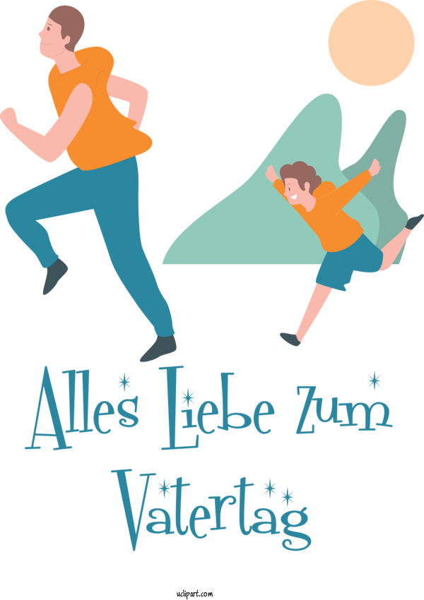 Free Holidays Logo Meter Shoe For Alles Liebe Zum Vatertag Clipart Transparent Background