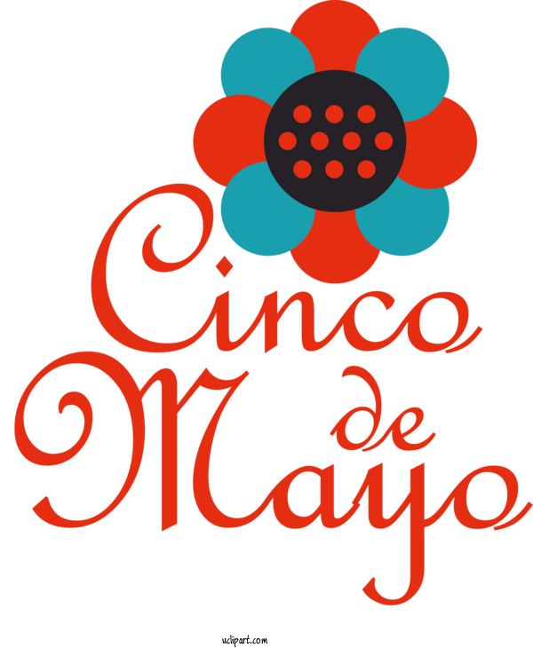 Free Holidays Logo Design Text For Cinco De Mayo Clipart Transparent Background