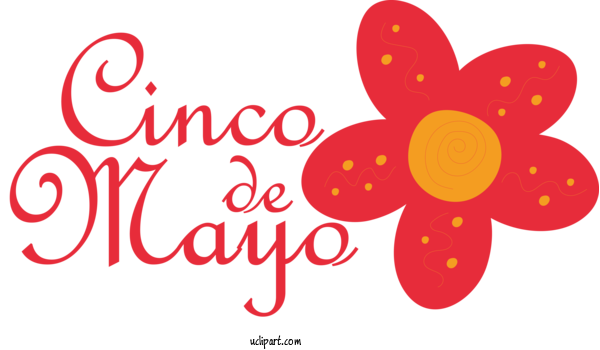Free Holidays Cut Flowers Logo Flower For Cinco De Mayo Clipart Transparent Background