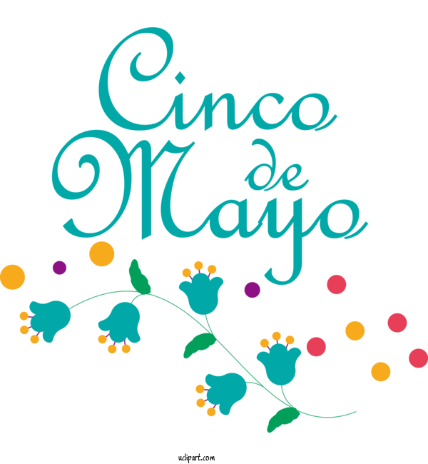 Free Holidays Stencil Text Design For Cinco De Mayo Clipart Transparent Background