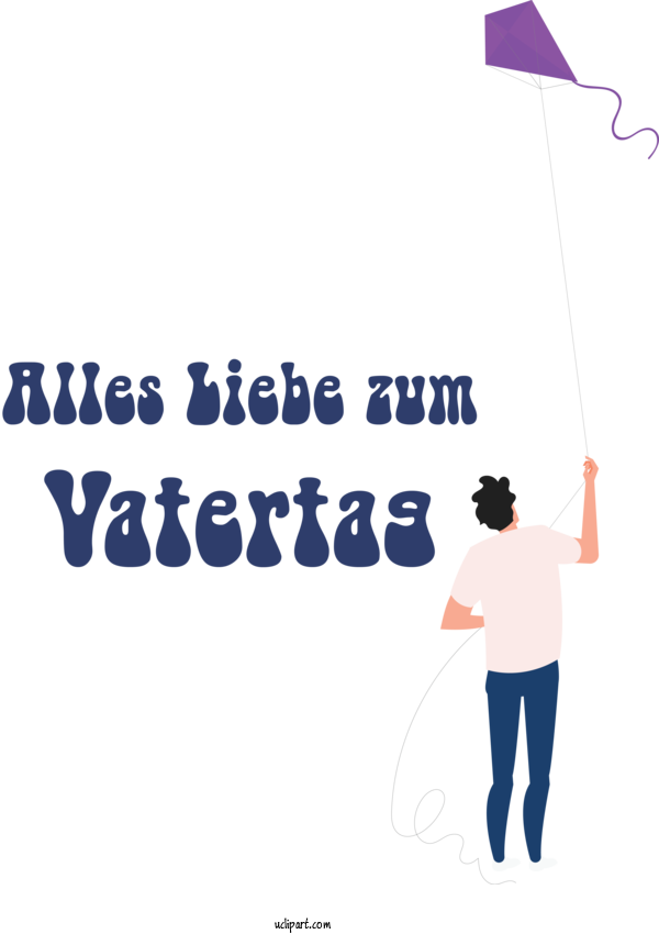 Free Holidays Logo Cartoon Organization For Alles Liebe Zum Vatertag Clipart Transparent Background