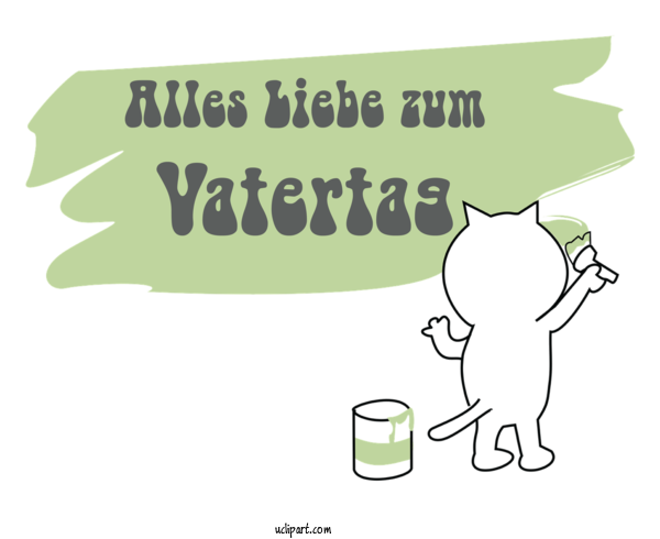 Free Holidays Logo Meter Cartoon For Alles Liebe Zum Vatertag Clipart Transparent Background