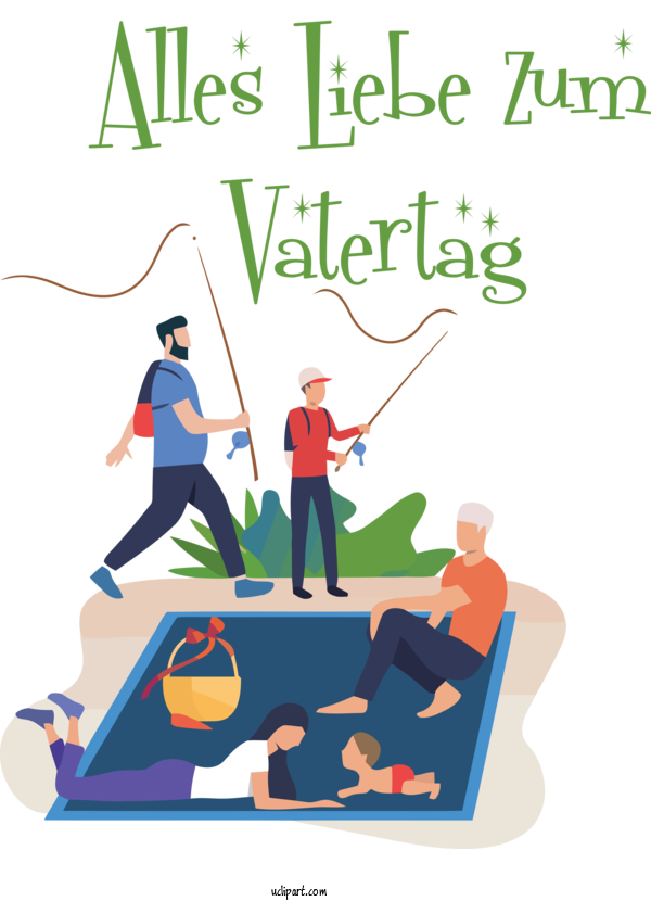 Free Holidays Poster Royalty Free Cover Art For Alles Liebe Zum Vatertag Clipart Transparent Background