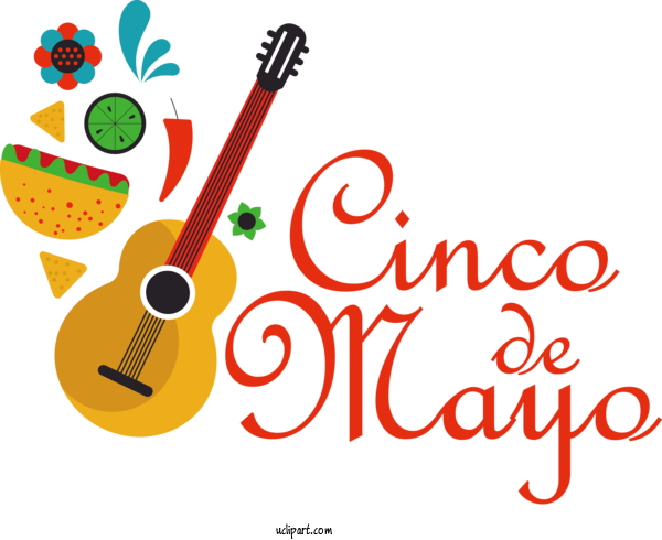Free Holidays Logo Design Meter For Cinco De Mayo Clipart Transparent Background