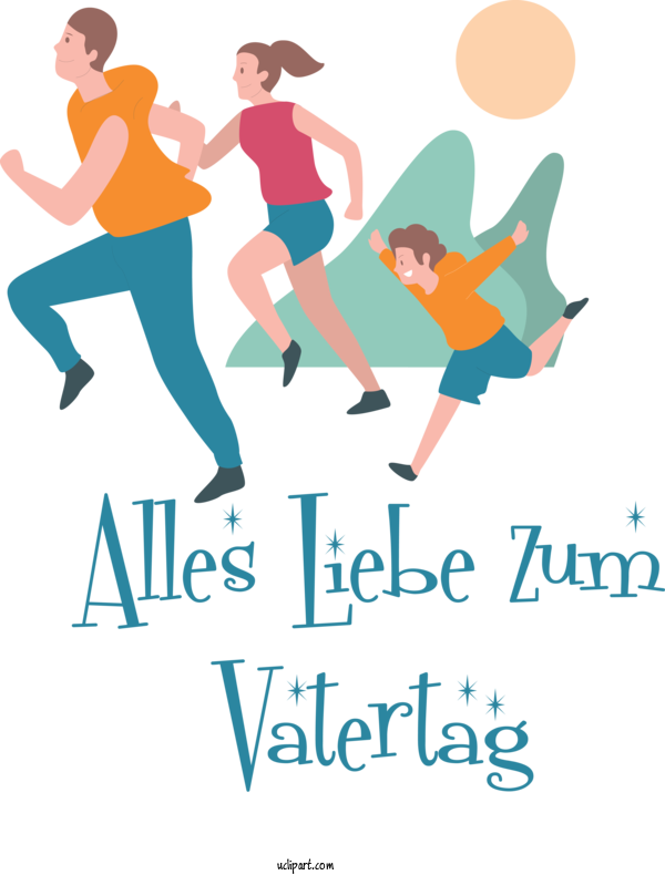 Free Holidays Logo Recreation Meter For Alles Liebe Zum Vatertag Clipart Transparent Background