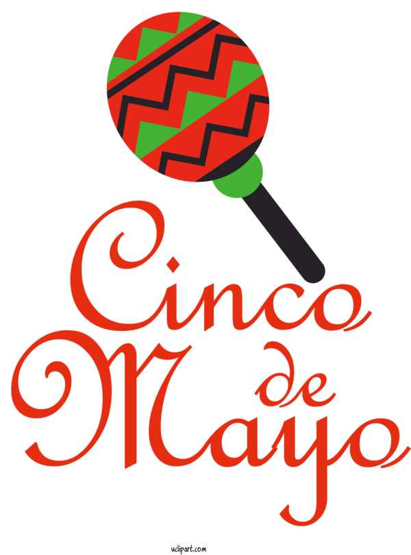 Free Holidays Logo Line Meter For Cinco De Mayo Clipart Transparent Background