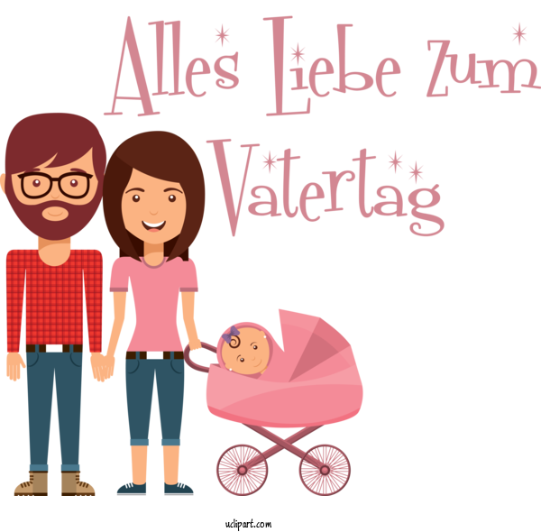 Free Holidays Design Drawing Royalty Free For Alles Liebe Zum Vatertag Clipart Transparent Background