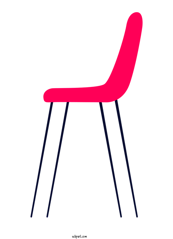 Free Cartoon Chair Line Design For Clipart Clipart Transparent Background