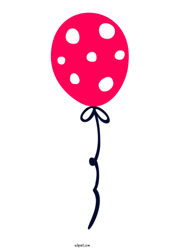 Free Cartoon Balloon Design Line For Clipart Clipart Transparent Background