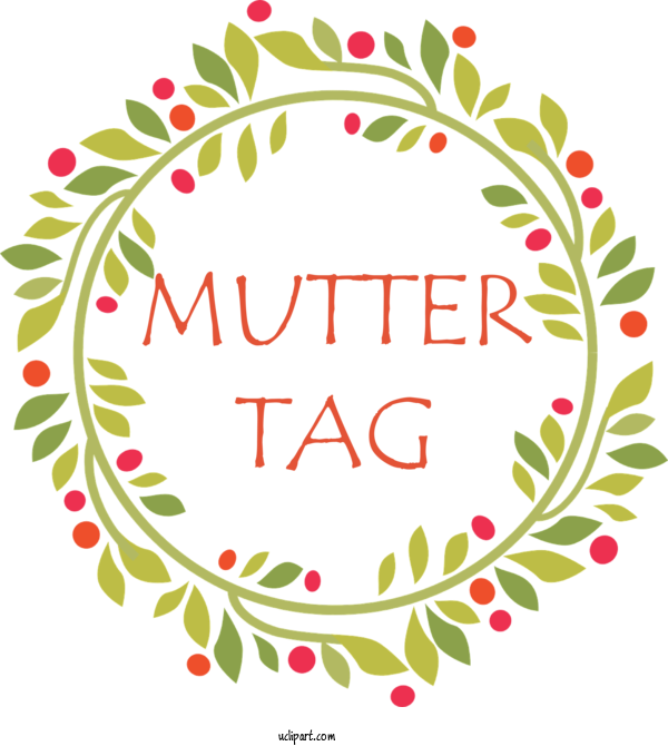 Free Holidays Wreath Christmas Day Greeting Card For Muttertag Clipart Transparent Background