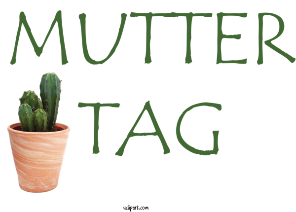 Free Holidays Grasses Logo Plant Stem For Muttertag Clipart Transparent Background