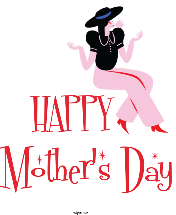 Free Holidays Logo Shoe Design For Mothers Day Clipart Transparent Background