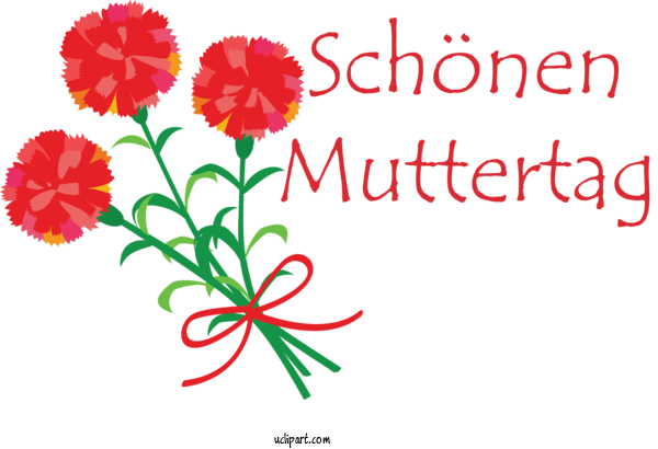 Free Holidays Floral Design Plant Stem Cut Flowers For Muttertag Clipart Transparent Background