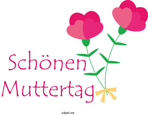 Free Holidays Cut Flowers Floral Design Logo For Muttertag Clipart Transparent Background