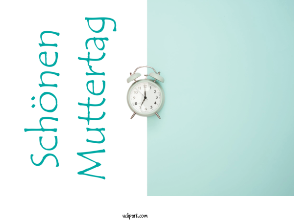 Free Holidays Alarm Clock Clock Meter For Muttertag Clipart Transparent Background