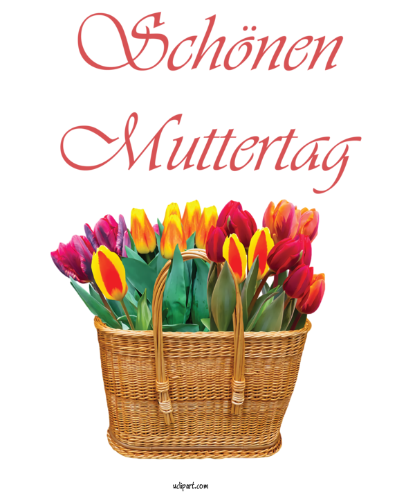 Free Holidays Floral Design Flower Mother's Day For Muttertag Clipart Transparent Background