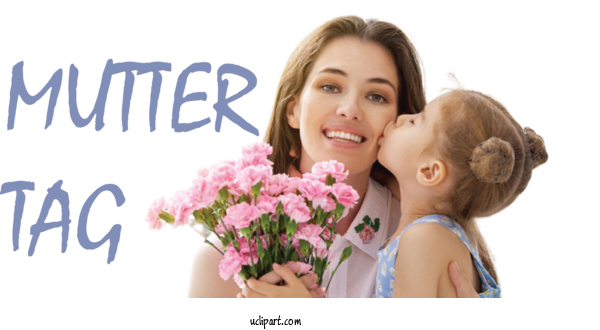 Free Holidays Mother's Day Day Annual Celebration For Muttertag Clipart Transparent Background