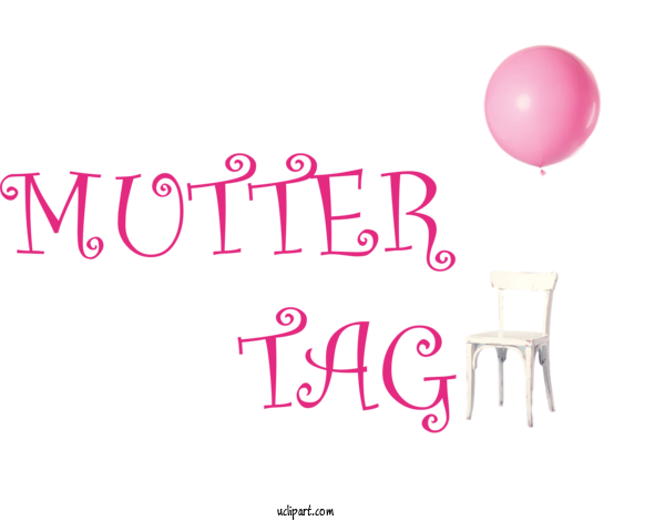 Free Holidays Logo Curlz Font For Muttertag Clipart Transparent Background