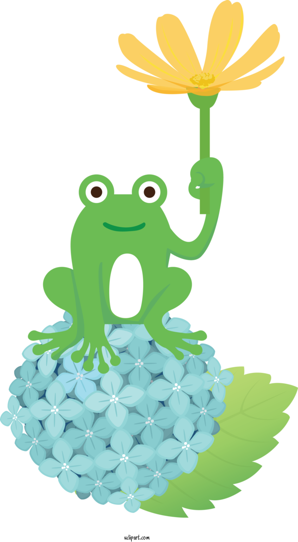 Free Animals Frogs Leaf Cartoon For Frog Clipart Transparent Background