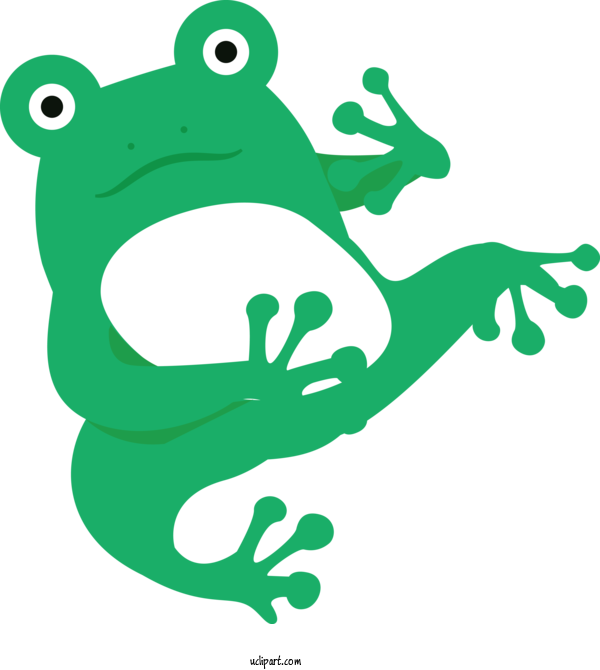Free Animals Line Art Toad Frogs For Frog Clipart Transparent Background