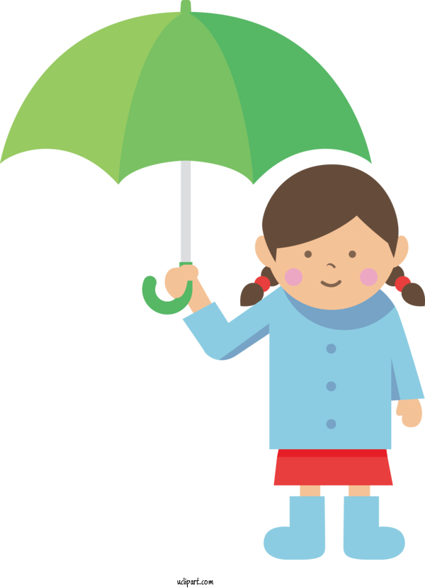 Free Weather Cartoon Umbrella Meter For Rain Clipart Transparent Background