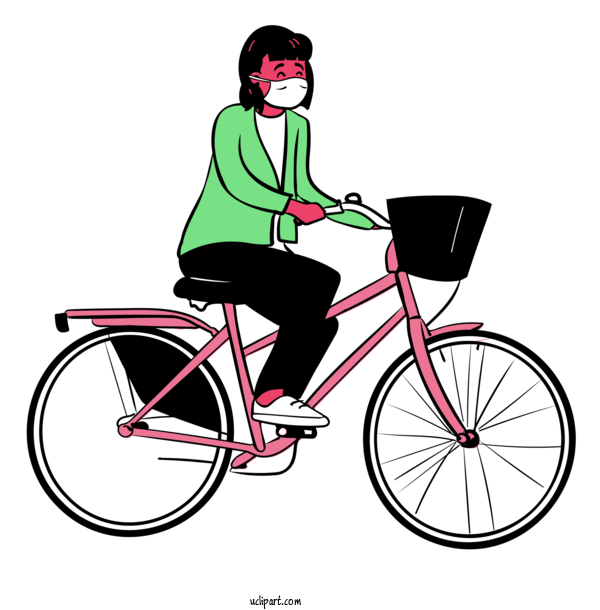 Free Transportation Wisata Kota Lama Semarang Bicycle Tourist Attraction For Bicycle Clipart Transparent Background