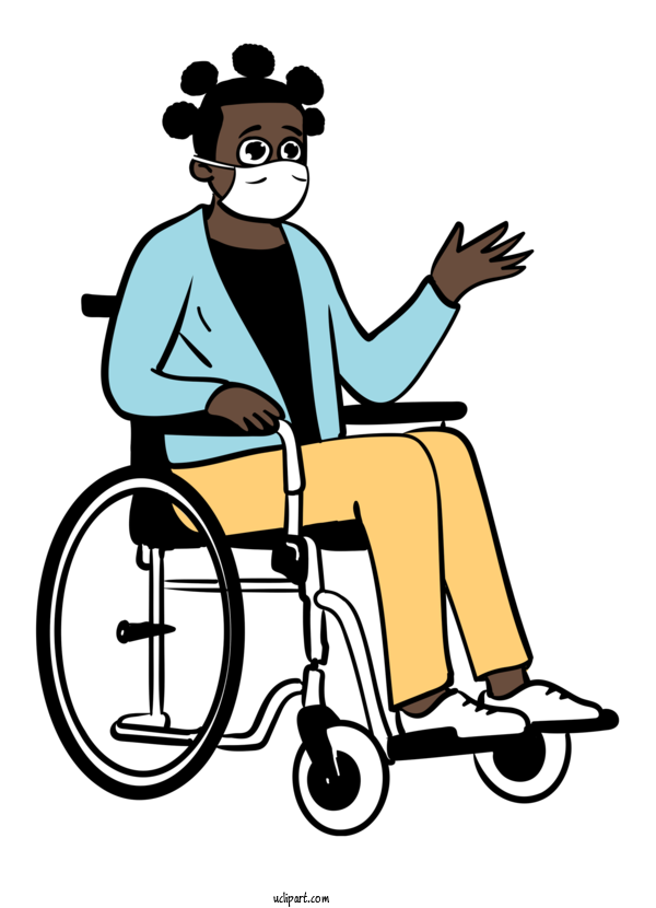 Free Activities Sitting Wheelchair Icon For Sitting Clipart Transparent Background