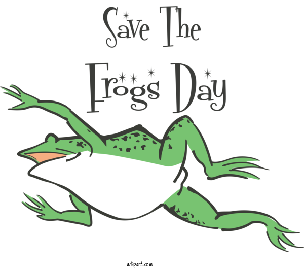 Free Animals Frogs Toad Line Art For Frog Clipart Transparent Background