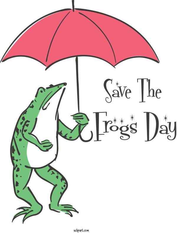 Free Animals Leaf Cartoon Line For Frog Clipart Transparent Background