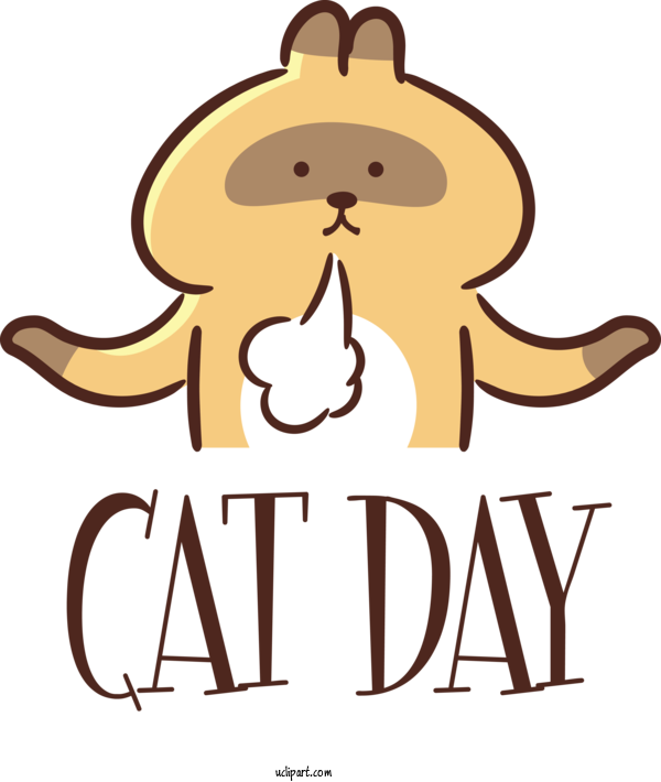 Free Animals Meter Cartoon Happiness For Cat Clipart Transparent Background
