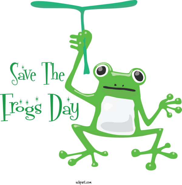 Free Animals Tree Frog Frogs Plant Stem For Frog Clipart Transparent Background