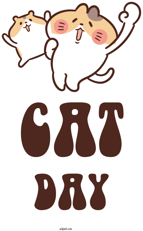 Free Animals Cat Dog Design For Cat Clipart Transparent Background