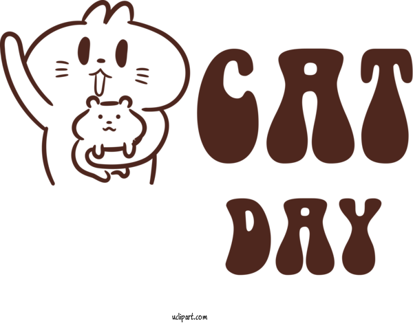 Free Animals Design Logo Cartoon For Cat Clipart Transparent Background