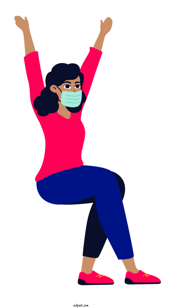 Free Medical Shoe Activewear Cartoon For Surgical Mask Clipart Transparent Background