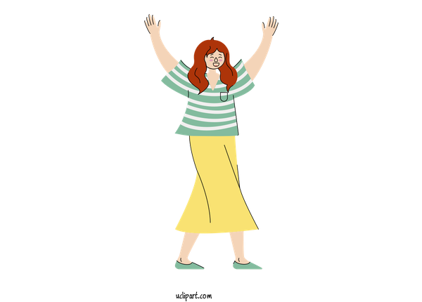 Free Activities Costume Design Dress Cartoon For Standing Clipart Transparent Background