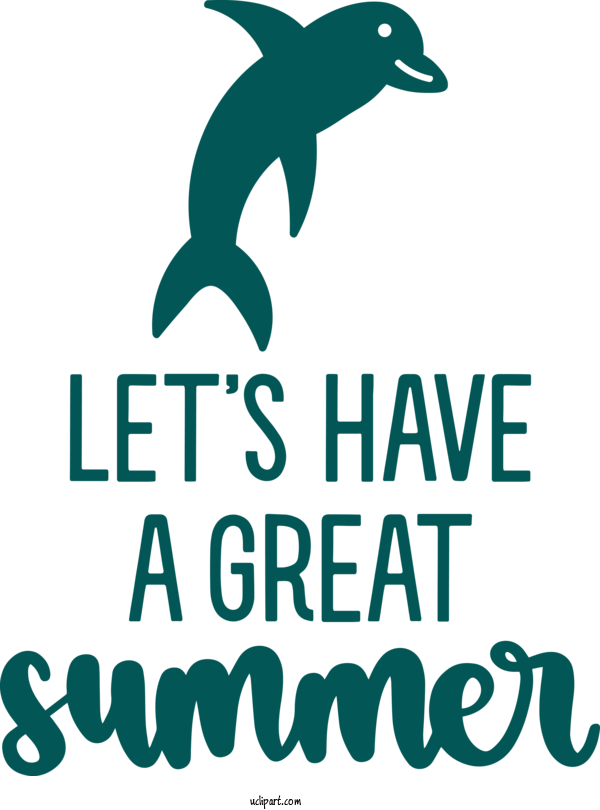 Free Nature Dolphin Logo Cetaceans For Summer Clipart Transparent Background