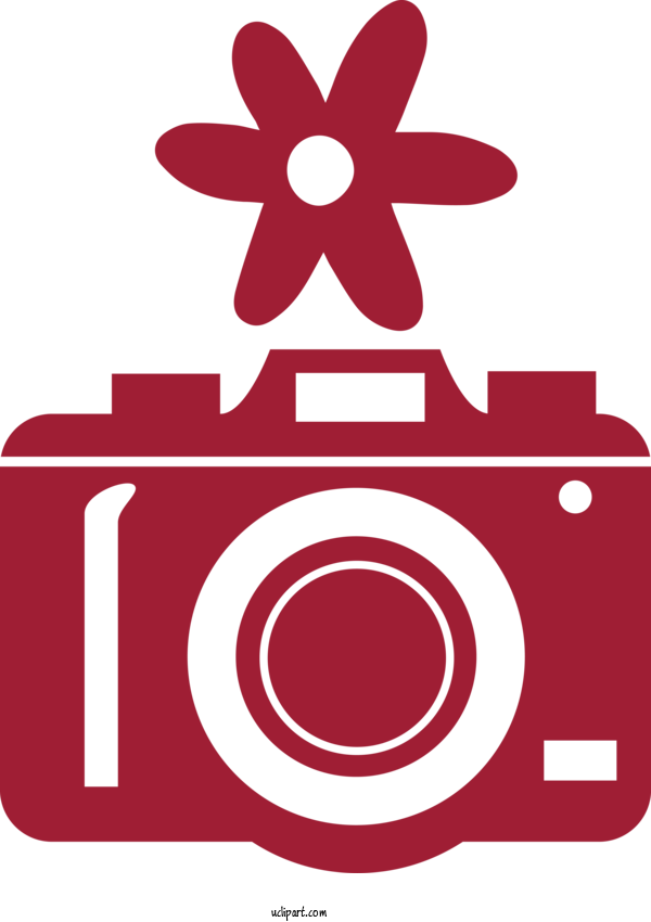 Free Life Flower Logo Design For Camera Clipart Transparent Background