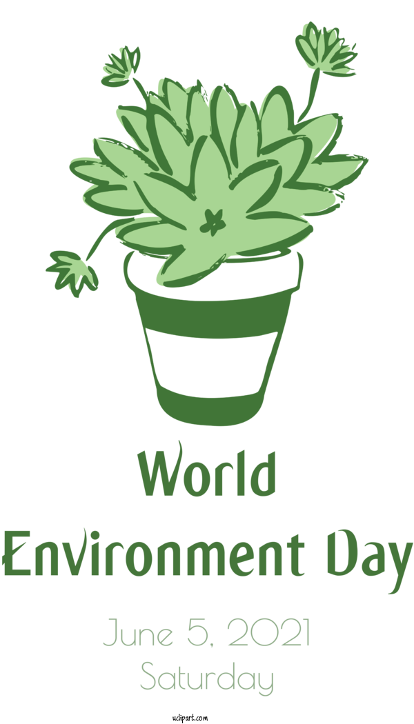 Free Holidays Flower Plant Stem Herb For World Environment Day Clipart Transparent Background
